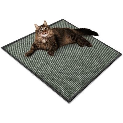 Sisal-Kratzteppich Für Katzen Grau 60 x 80 cm Image