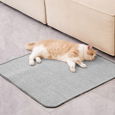 Stück Katzenkratzmatte, 25 x 50 cm, zur Wandmontage, Sisal-Katzenkratzmatte mit Klebeband, Image