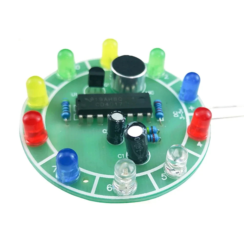 DIY Elektronische Kits LED Lauflichter DC 3-12V Löten Leiterplatten Montage Elektronische Teile Image