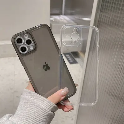 Luxuriöse stoßfeste transparente Hülle für iPhone 16 15 14 13 12 Mini 11 Pro Max X Xs XR Max 7 8 Plus SE2020 Bumper Cases Cover
