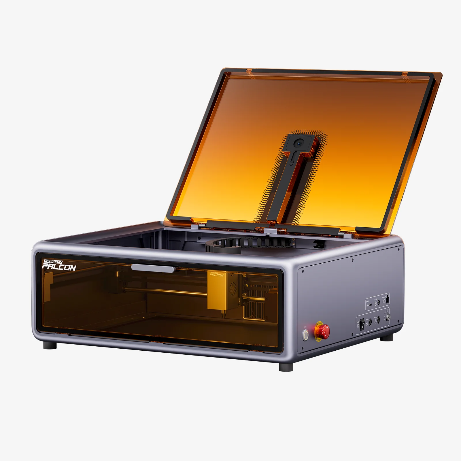 Creality FalconA1 10 W All-in-One-Lasergravurmaschine mit automatischer Abluftunterstützungskamera, Rauchabgasfunktion EU Image