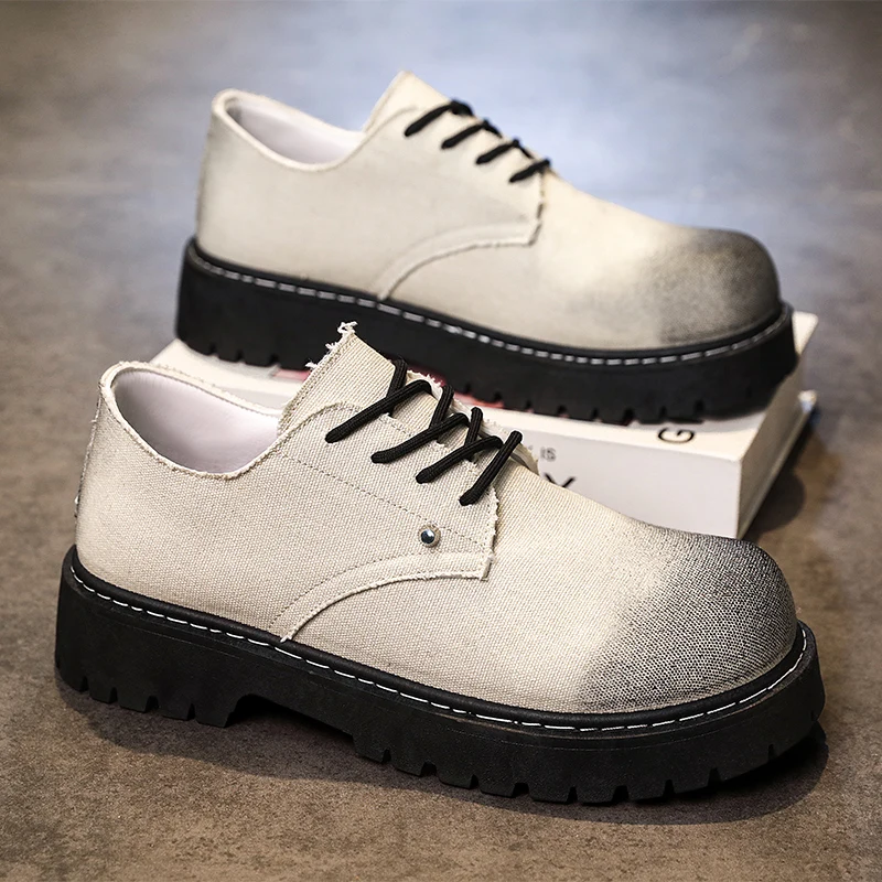 Herren Freizeitschuhe Vier Jahreszeiten atmungsaktive rutschfeste Outdoor-Wanderschuhe Mode Jugend Joker Gezeitenschuhe Plus Size Stoffschuhe