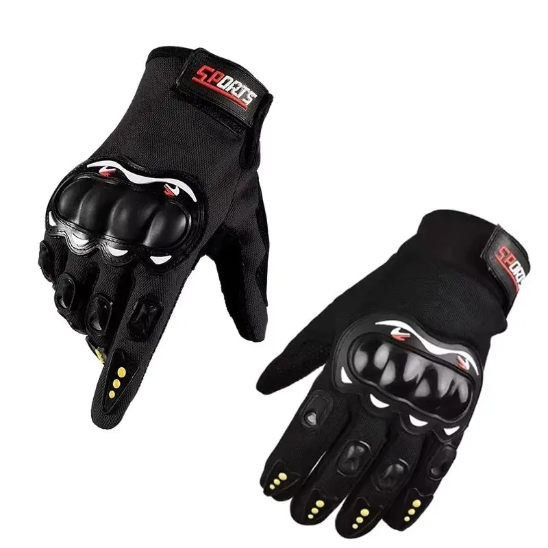 Outdoor Sport Motorrad Handschuhe Taktische Anti Rutsch Und Verschleiß-beständig Knuckles Schutz Rennen Auto Handschuhe Reiten Radfahren Handschuhe Image