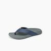 Zehentrenner REEF "THE RAGLAN", Gr. 45, grau (charcoal), Textil, Synthetik, sportlich, Schuhe