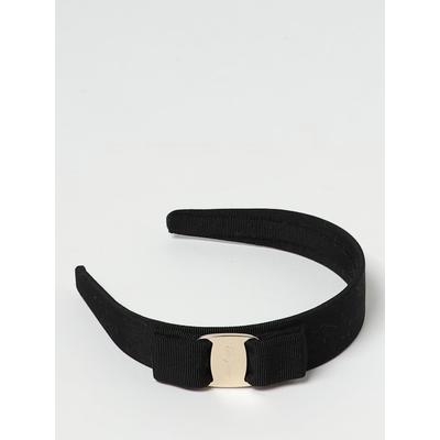 Salvatore Ferragamo Hairband Woman color Black