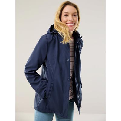 Walbusch Damen Komfortjacke Windlock Blau Image