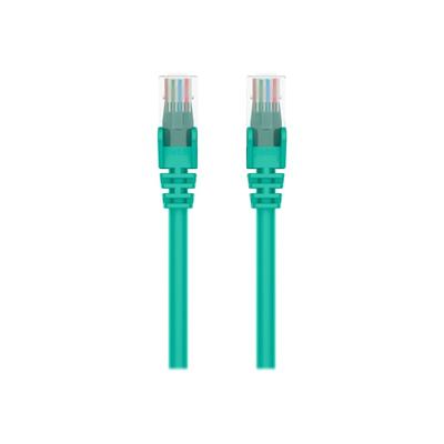 Belkin - Patch Cable - Rj-45 (M) To Rj-45 (M) - 6 In - 0.2 In - Utp - Cat 6 - Molded, Snagless, Stranded - Green