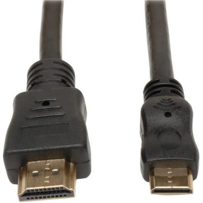 Tripp Lite Hdmi To Mini Hdmi Cable With Ethernet Digital Video / Audio Adapter Converter, 10'
