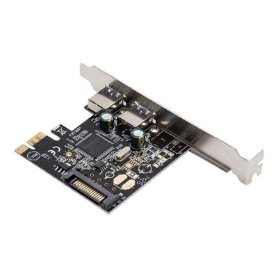 Syba Multimedia Usb3.0 Pcie Host Controller Card - Pci Express 2.0 X1 - Plug-In Card - 2 Usb Port(S) - 2 Usb 3.0 Port(S)