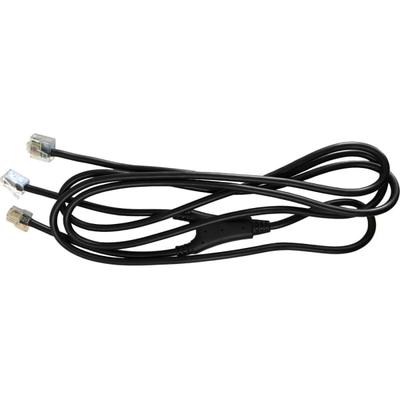 Spracht Electronic Hook Switch Cable (Ehs) For The Zum Maestro Dect Headsets For Aastra Phones (Ehs-2004) - Phone Cable For Ip Phone, Headset - Black