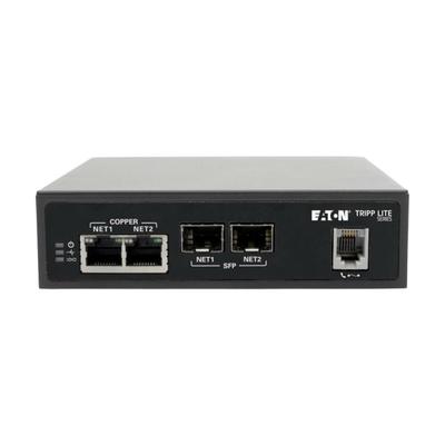 Tripp Lite 8-Port Console Server With Built-In Modem Dual Gbe Nic 4Gb Flash And Dual Sfp - Twisted Pair - 4 X Network (Rj-45) - 4 X Usb - 8 X Serial Port - Network (Rj-11) - 1000Base-X - Gigabit Ethernet