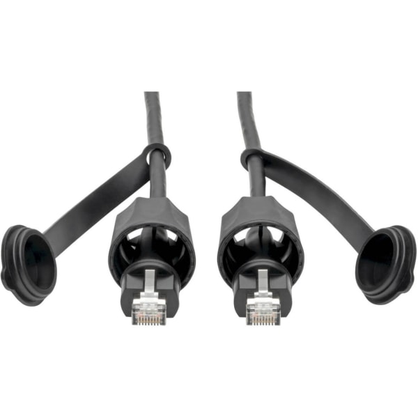 Tripp Lite By Eaton Industrial Cat5e/Cat6 STP Ethernet Cable RJ45 M/M CMX Outdoor IP68 26 AWG TAA 3 ft(0.91 m) - Category 5e/Category 6 for Network Device - Patch Cable - 3.28 ft - 1 x RJ-45 Male Network - 1 x RJ-45 Male Network