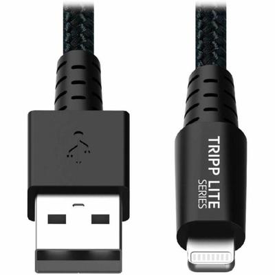 Tripp Lite Heavy Duty Lightning To Usb Sync/charge Ipad Iphone Apple 6 Ft 6' - First End: 1 X 8-Pin Lightning Male Proprietary Connector - Second End: 1 X Usb Type A Male - 60 Mb/s - Mfi - Nickel Plated Connector