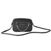 Michael Kors Women's Jet Set Item Large East West Signature Leather Zip Chain Crossbody Handbag (Black PVC/Black)