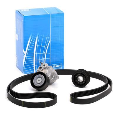 SKF Keilrippenriemensatz MERCEDES-BENZ VKMA 38020 6112000270,K05184638AD,K04593985AA 6112000570,K02627509AA,1324755,68020888AA,0129975092,K68001798AB Image