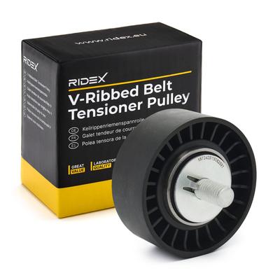RIDEX Umlenkrolle OPEL,CHEVROLET,DAEWOO 312D0101 4805183,96440417 Führungsrolle,Umlenk-/Führungsrolle, Keilrippenriemen Image