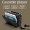 Nastro portatile Radio AM/FM lettore musicale a cassetta retrò registratori a nastro Walkman con