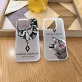 Fashion Burlons Design-Marceloes Custodia per telefono opaca trasparente satinata antiurto per