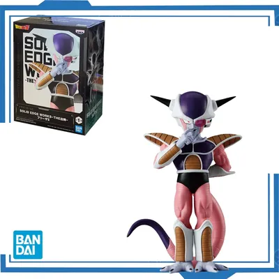 Bandai Original BANPRESTO Anime Dragon Ball Z SOLID EDGE WORKS Frieza PVC Action Figures Collection