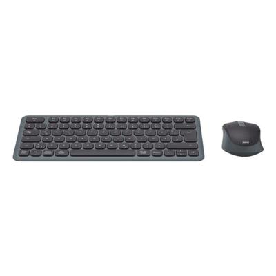 Hama Tastatur-Maus-Set (kabellos) »WKM-500« schwarz Image