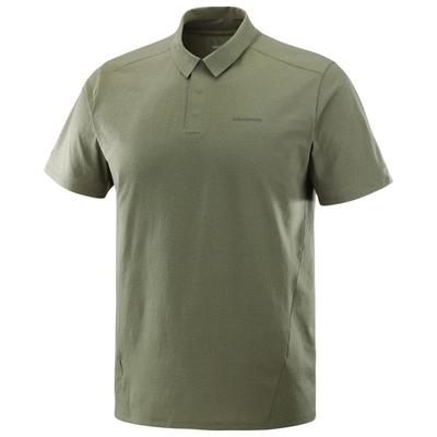 Salomon - Trackline Polo Shirt - Polo-Shirt Gr L oliv Image