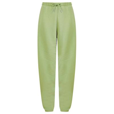 Sweatpants Bebo High Waisted Brushback Fleece Cuffed Joggers in Sage Green - Amara Reya / 20 - Tokyo Laundry