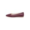 Ballerina HENRY STEVENS "Audrey B Businessschuh", Damen, Gr. 40, rot (bordeaux), Leder, elegant, Schuhe, Damen Halbschuhe Leder handgefertigt, Slipper