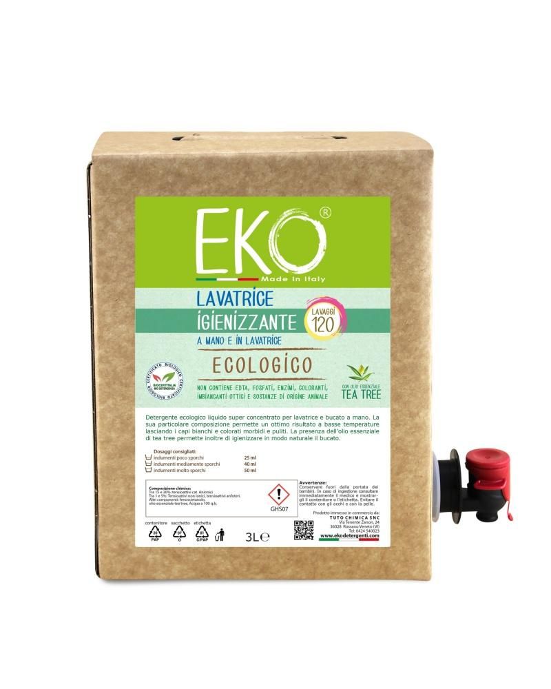 Eko Detersivo Ecologico Lavatrice E Bucato A Mano 3 l