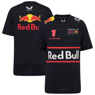Red Bull Racing 2025 Team Max Verstappen Fahrer-T-Shirt – Kinder Image