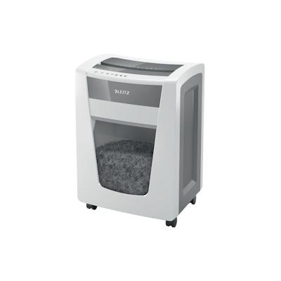 LEITZ Aktenvernichter IQ Office Pro Super-Mikro-Partikelschnitt P6+ 1x5mm 5 Blatt Packung mit 8 Stück Image