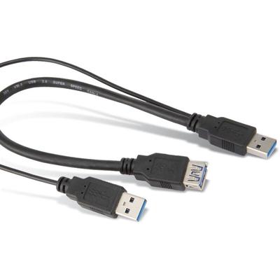 Usb 3.0 Y-Stromversorgungskabel, 0,3 m - Goobay Image