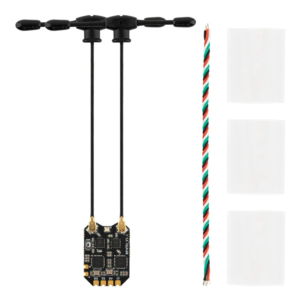 Radiomaster RP4TD ExpressLRS 2,4 GHz Eingebauter WIFI TCXO Nano Diversity Receiver Image