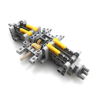 High-Tech MOC Ziegel Spielzeug Fahrzeug Rahmen Suspension Struktur Bausteine DIY Auto Chassis Image