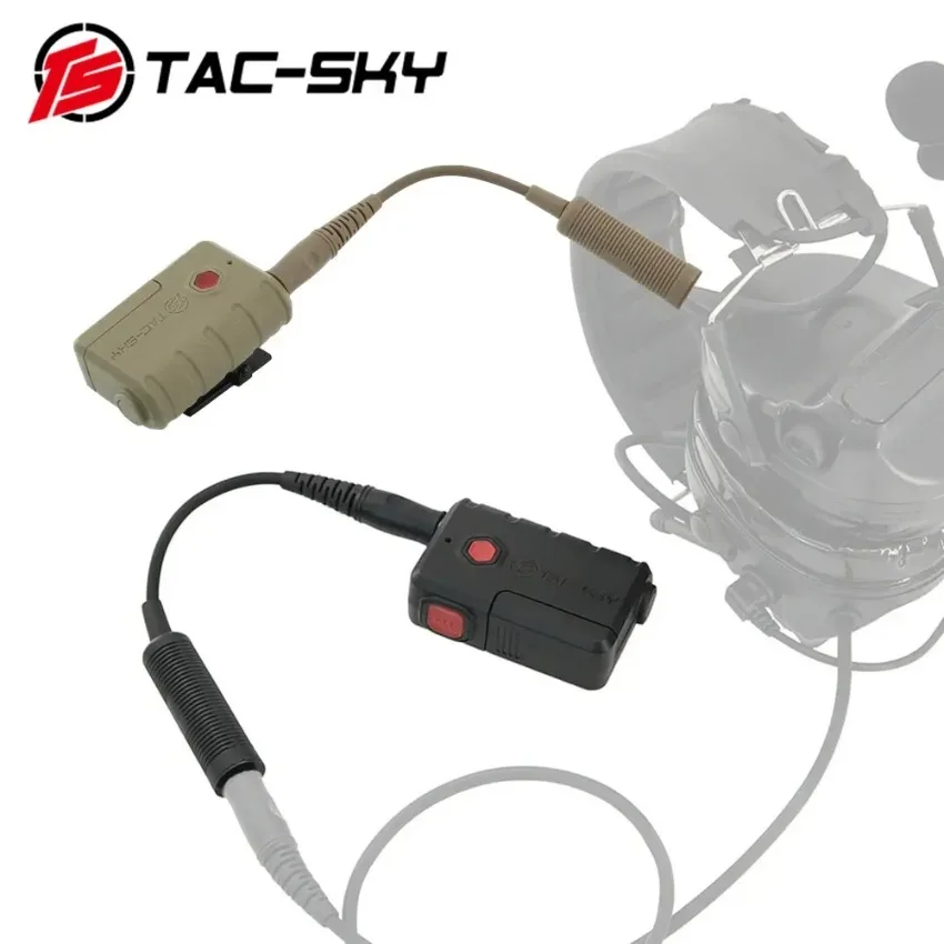 TAC-SKY Taktischer Headset-Adapter, Bluetooth-Adapter für FCS AMP /MSASordin/TCI/PELTO COMTA Airsoft Shooting Tactical Headphone Image