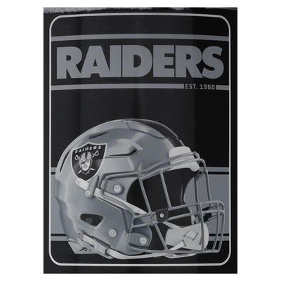 Las Vegas Raiders Micro Raschel Helmüberwurf Image
