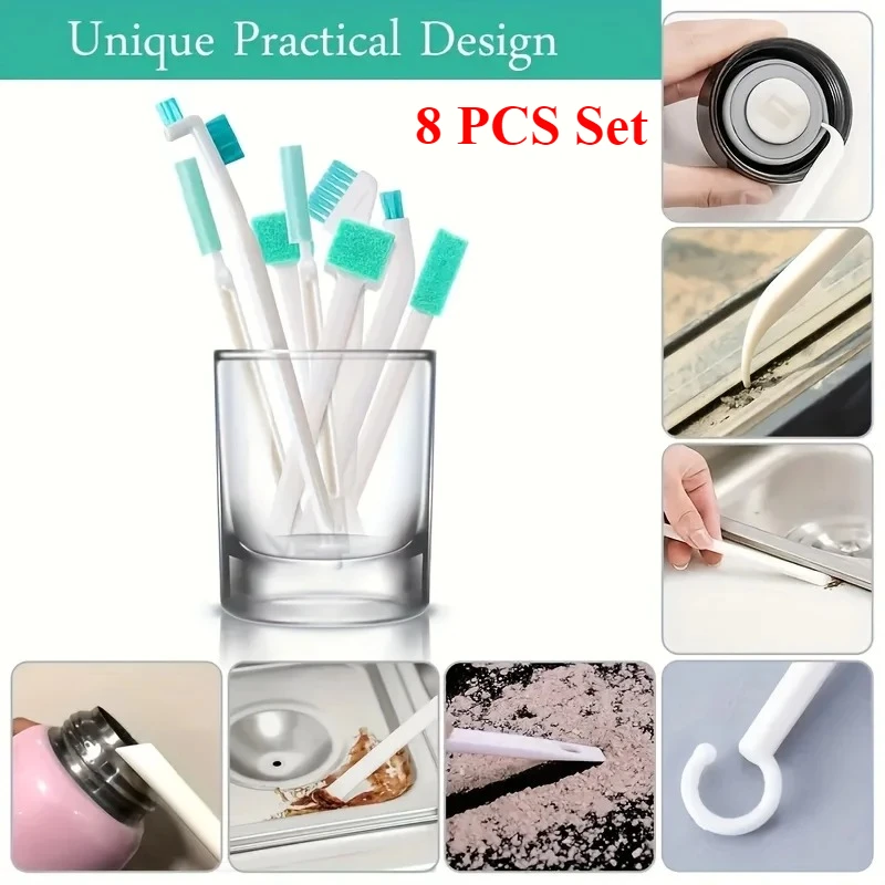 Haushalts-Lückenreinigungsbürste, Detail Tiny Scrub Cleaner Brush für kleine Lückenecke, Fugenreinigungswerkzeug-Set Image