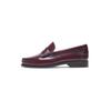 Loafer HENRY STEVENS "Hunter M PL", Herren, Gr. 44, rot (bordeaux), Leder, elegant, Schuhe