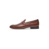 Loafer HENRY STEVENS "Maxwell HL", Herren, Gr. 43, braun (mittelbraun), Leder, elegant, Schuhe
