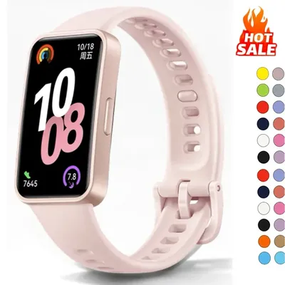 Original Strap Für Huawei Band 8 9 10, Zubehör Smart Uhr Ersatz armband Silikon armband correa Image