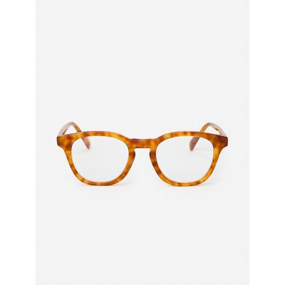 J.McLaughlin Women's Lana Readers in Tortoise Light Brown, Size 1.5