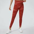 Per donna Pantaloni da yoga Leggings da yoga Fascia Elastica Sollevamento glutei Controllo addominale Pilates Allenamento in Palestra Allenamento Pantaloni Tinta a nodi Giallo Rosso Blu Autunno Gli