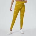 Per donna Pantaloni da yoga Leggings da yoga Fascia Elastica Sollevamento glutei Controllo addominale Pilates Allenamento in Palestra Allenamento Pantaloni Tinta a nodi Giallo Rosso Blu Autunno Gli