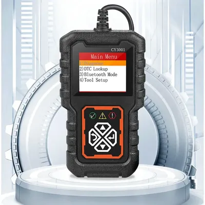 CY3001 Professional OBD2 Scanner | Engine/ABS/SRS Diagnostics w/ Real-Time Data Stream | Elm327 Chip