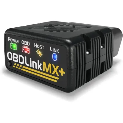 MX+ OBD2 Bluetooth Scanner for iPhone, Android, and Windows