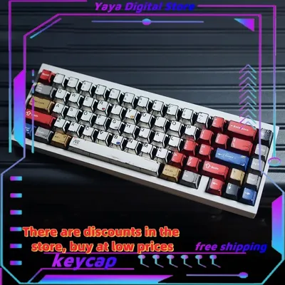 Anime keycaps 128 keys Cherry profile mechanical keyboard side engraving PBT custom keycaps PC