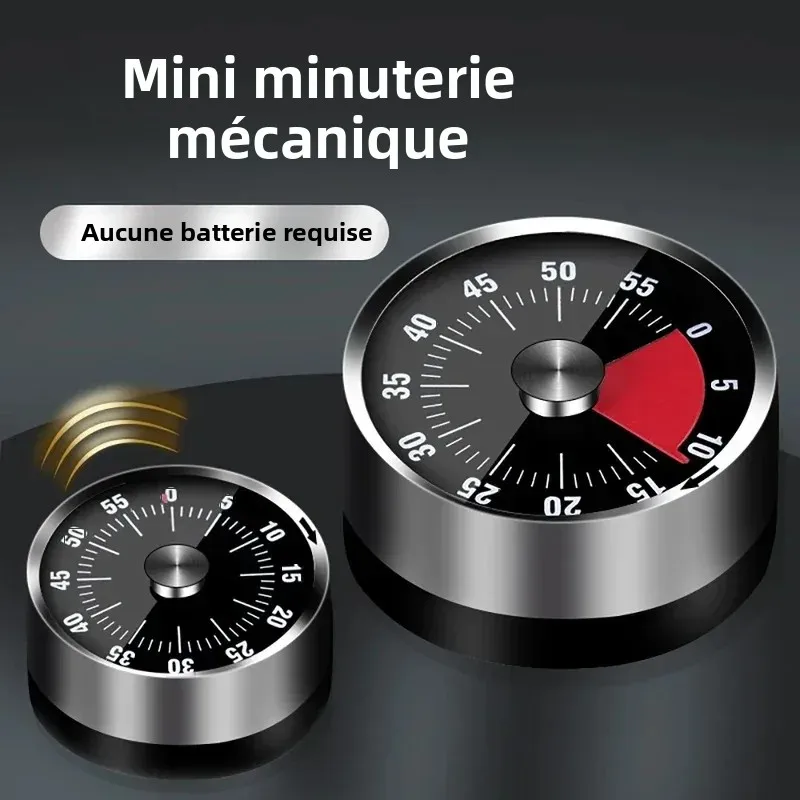 Nouveau minuterie numérique manuelle mécanique minuterie de cuisine magnétique étude de cuisine Fitness compte à rebours réveil Gadget accessoires de cuisine