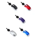 Mouse con cavo USB C Mouse per laptop Mouse con cavo Mouse da viaggio ottico Cavo retrattile per PC Desktop Mouse Notebook
