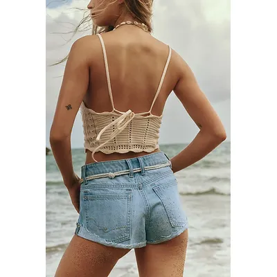 We The Free Cali Cuffed Shorties at Free People in Pacific Coast, Size: 31