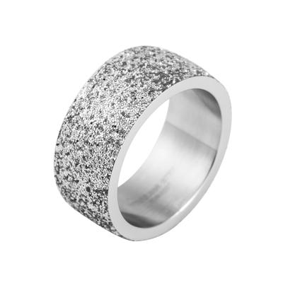 Fingerring LADY Gr. 19, silber (silberfarben), Fingerringe, Damen, 19, Edelstahl-Metall, Edelstahl, Metall, Fingerring Image
