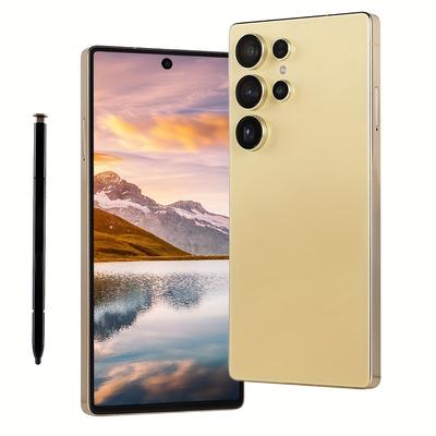 TEMU A 5g Smartphone With 12+512gb, 6800mah Battery, Unlocked, 6.8-inch Display, Facial Recognition, Standby, Built-, Suitable For Gifting On Holidays And Birthdays. Image